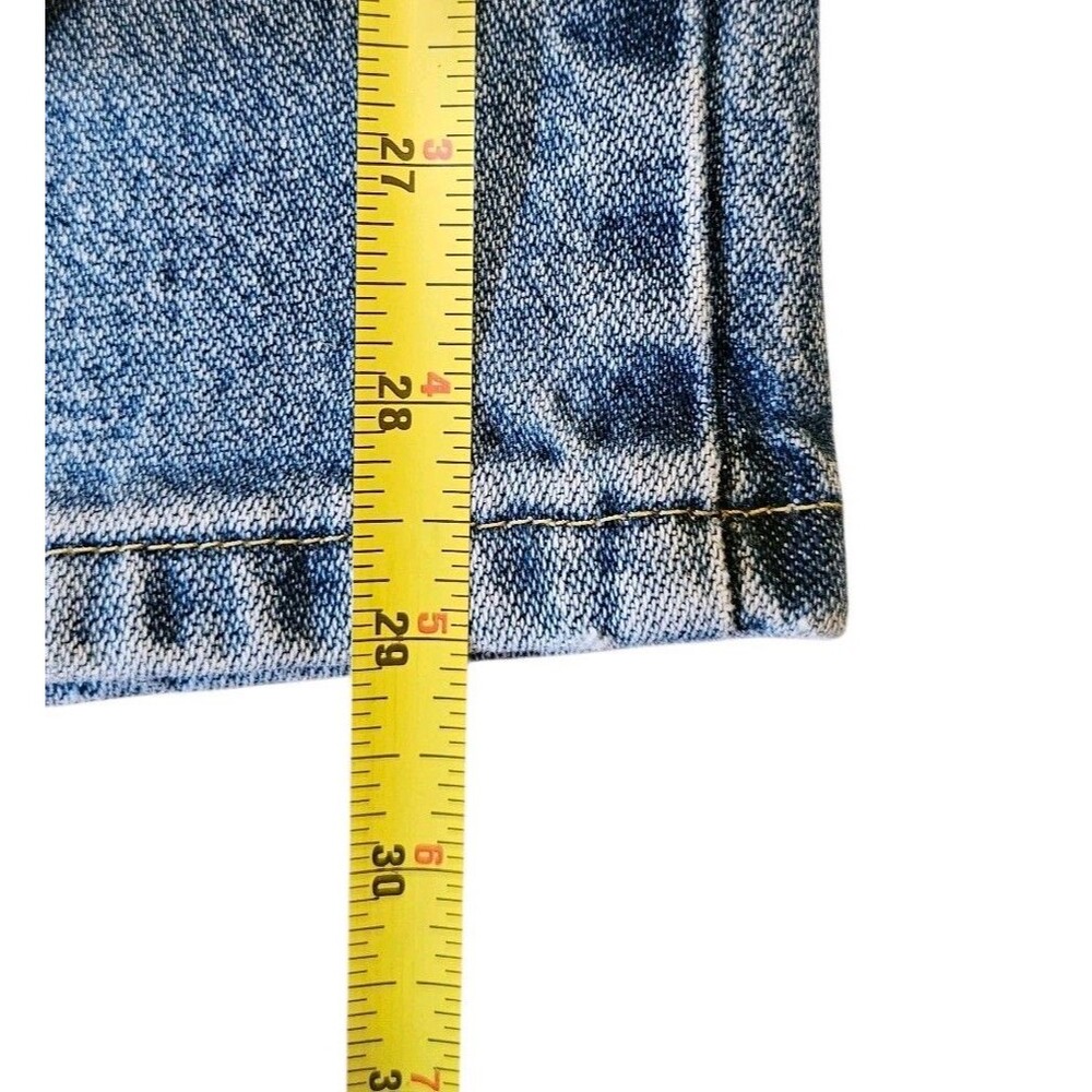 Wrangler George Strait Jeans Mens 34x30 (31x29) Blue Western Cowboy Straight Leg - Picture 10 of 11
